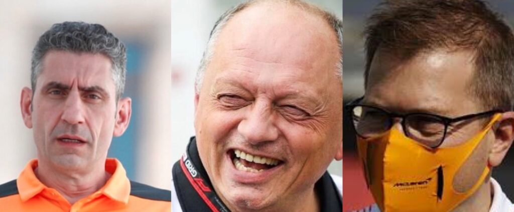 Ferrari, McLaren e Alfa Romeo anunciam seus novos chefes de equipe